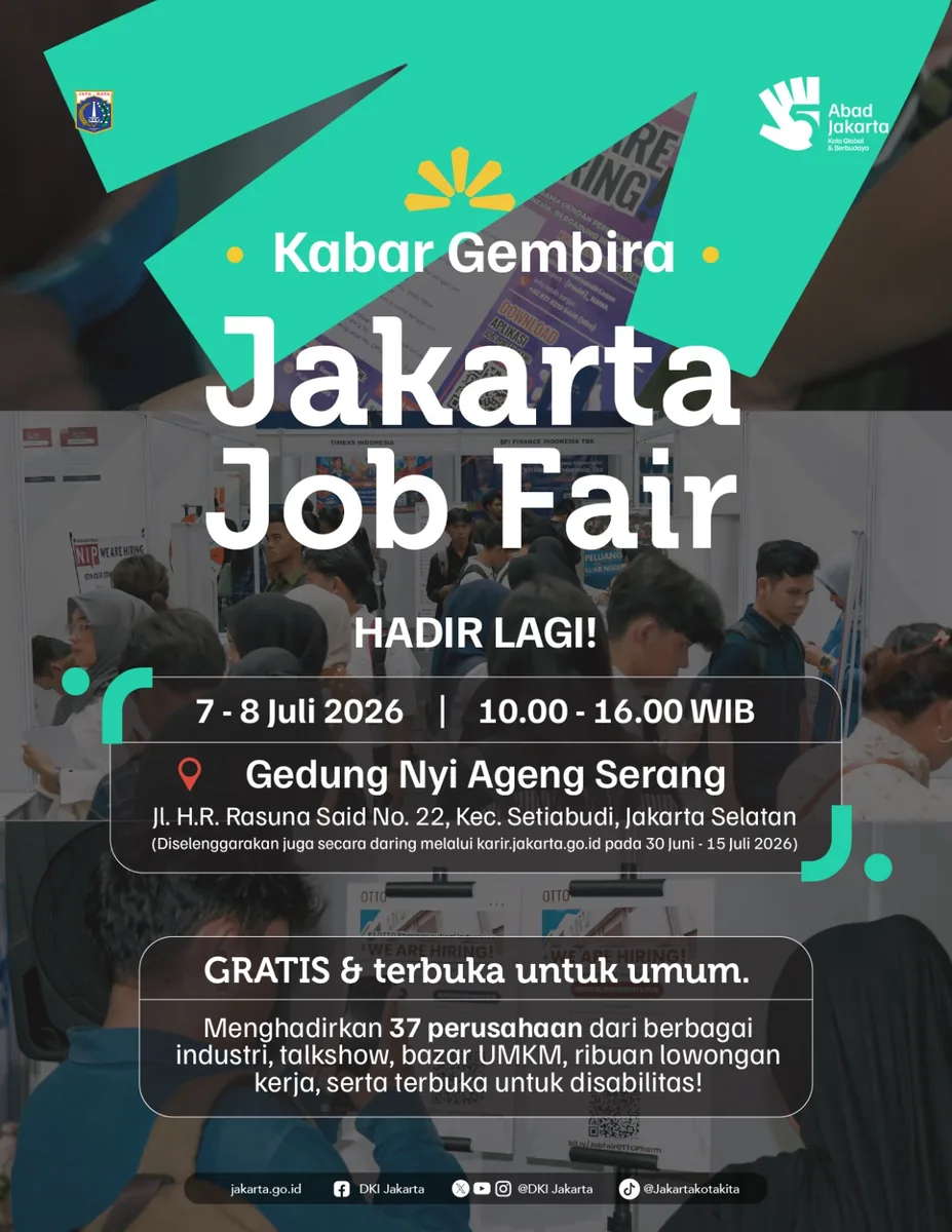 Job Fair Kabupaten Aceh Barat Daya 2026 (Suku Dinas TKTE Wilayah Kabupaten Aceh Barat Daya Barat) : 7-8 Juli 2026